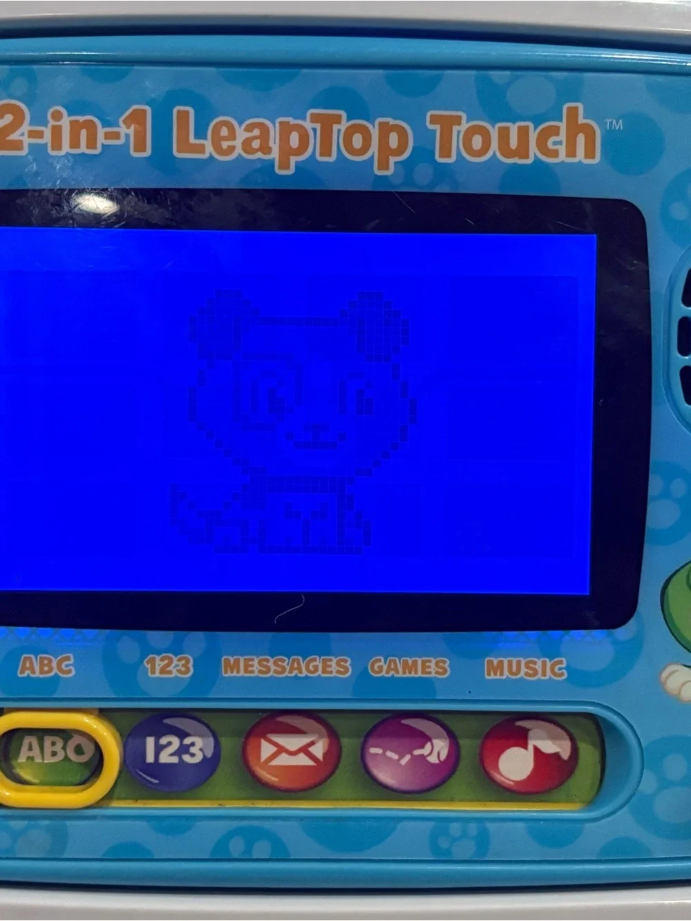 LeapFrog 2-in-1 Kids Learning Laptop – Green/Blue with Orange Keys